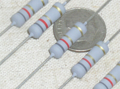 5 DRALORIC SXA06173008R2J METAL OXIDE FILM RESISTOR 8.2 OHM 8R2 1.5 W WATT USA