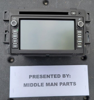 10 11 12 Buick Enclave AM FM Radio CD GPS Navigation 22739333 GMT967BTNAV1
