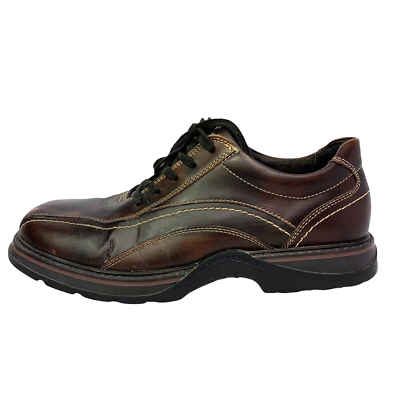 Aldo Leather Oxford Lace Up Dress Shoes Square Toe Men display picture 3