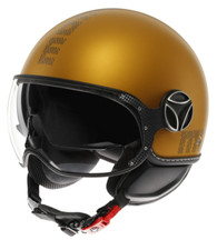 Casco JET MOMO DESIGN FGTR EVO 2206 HIP MATT OCRA GREY TG L helmet