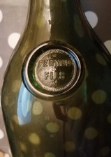 Ancienne Bouteille 1900  Pernod Fils de bar 1 litre 32cm