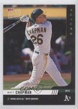 2019 Now Future Pack: MLB Award Winners Expired Redemptions Matt Chapman #14 5m0