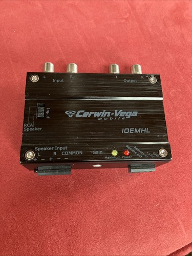 Cerwin-Vega IOEMHL 2 channel line output converter, used. Free shipping!