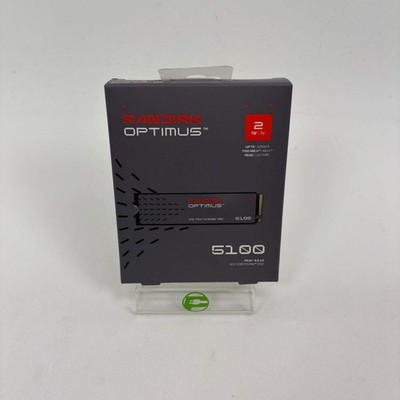 New SanDisk 2280mm Optimus 5100 2TB M.2 NVMe Gen 4.0 x 4 SSD SDSP51200TAN-000G1