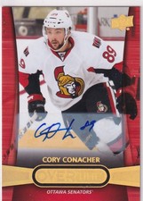 13/14 UD OVERTIME CORY CONACHER RC ROOKIE AUTOGRAPH AUTO #10