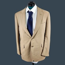 Jos. A. Bank Men's Tan Suit Jacket 2-Button Blazer