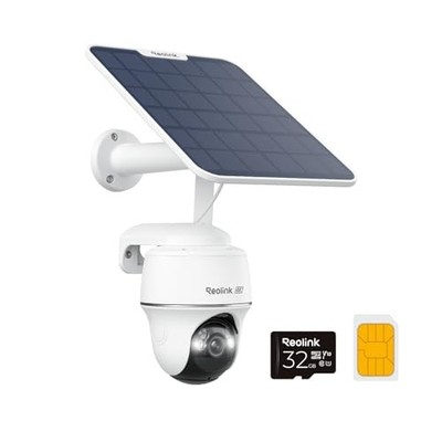 Reolink Go PT Ultra+ Überwachungskamera 8MP 4K 4G LTE PTZ Outdoor Farbnachtsicht