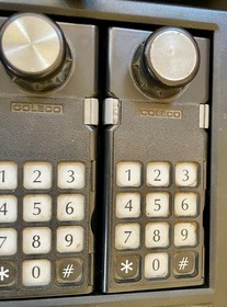 ColecoVision Console in Box w/Power Supply+RF/TV Switch+RF Cable+Lady Bug-Works