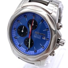 NIXON The Super Rover SS Chronograph Quartz Blue Dial Men's Wristwatch