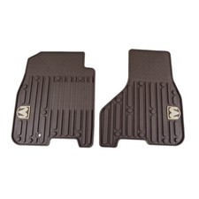 11-12 Dodge Ram Mega Cab New Slush All Weather Mats Front Bark Brown Mopar