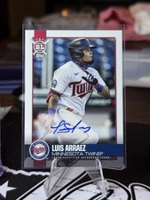 Luis Arraez AUTO Topps Big League Baseball 2021Certified Autograph SP SD Padres