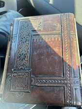 Victorian Photo Album Dated 1885 Full Of Photos