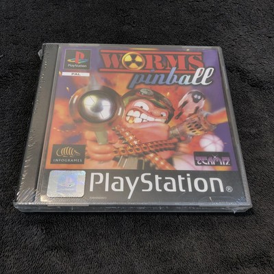 PS1 Worms Pinball FAH Neu Unter Blister