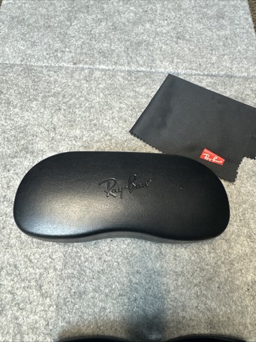 Ray-Ban WAYFARER Italy RB4340 601 50/22/150 GLOSSY BLACK Sunglass Frames ONLY - Bild 10 von 10