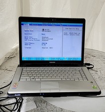Toshiba Satellite A215 PC Laptop AMD TURION 64 X2 MOBILE TL-56 2GB SEE NOTES