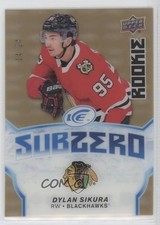 2018-19 Upper Deck Ice Sub Zero Rookie Gold 14/24 Dylan Sikura #SZ-25 bi1