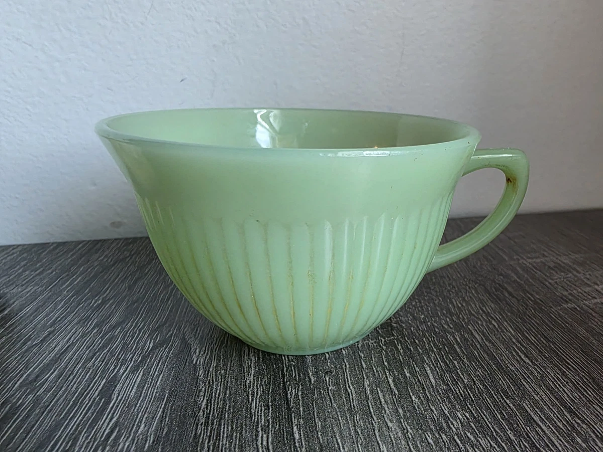 Anchor Hocking Jadeite Jane Ray Glass Fire-King for sale | eBay