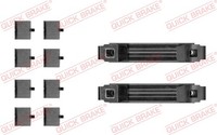 1X Quick Brake 109-0056 ZubehöRsatz Scheibenbremsbelag FüR BMW