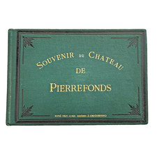 Rare Album Photos Anciennes PIERREFONDS Arth Dupré c.1880 Viollet-le-Duc 18 Vues
