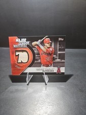 2021 Topps - Major League Materials Series 2 Mike Trout #MLM-MT Black /199 (MEM)