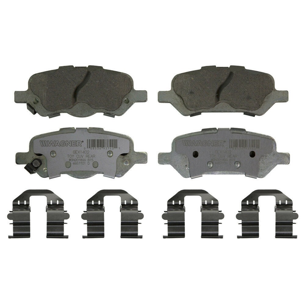 Wagner Brake OEX1402 OEX Disc Brake Pad Set Premium Ceramic For 09-16 Venza
