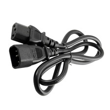 Image of 3 Meters IEC 320 C13 to C14 AC Power Extension Cord for PC Computer PDU UPS
