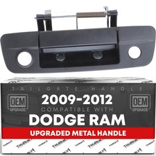 Tailgate Handle Latch for Dodge Ram 1500 2500 3500 w/ Keyhole, Camera Hole