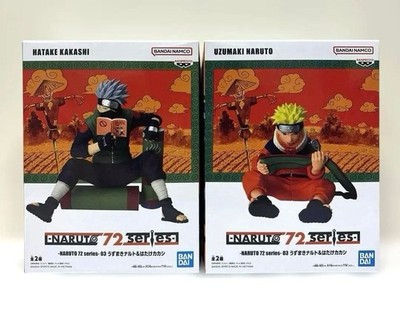 Naruto Shippuden Uzumaki Naruto & Hatake Kakashi Figur 03 2er Set BANPRESTO