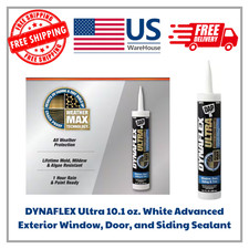 DYNAFLEX Ultra 10.1 oz. White Advanced Exterior Window, Door, and Siding Sealant