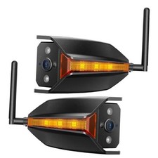 RV Backup Camera Wireless System: Left/Right Side Cameras, Dual Side Cams