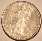 1942-S Liberty Walking Half Dollar.  Starts at .99. NO RESERVE