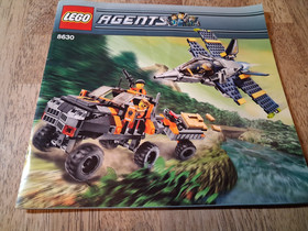 LEGO Agents 8630 Gold Hunt Instruction Manual Only No Bricks