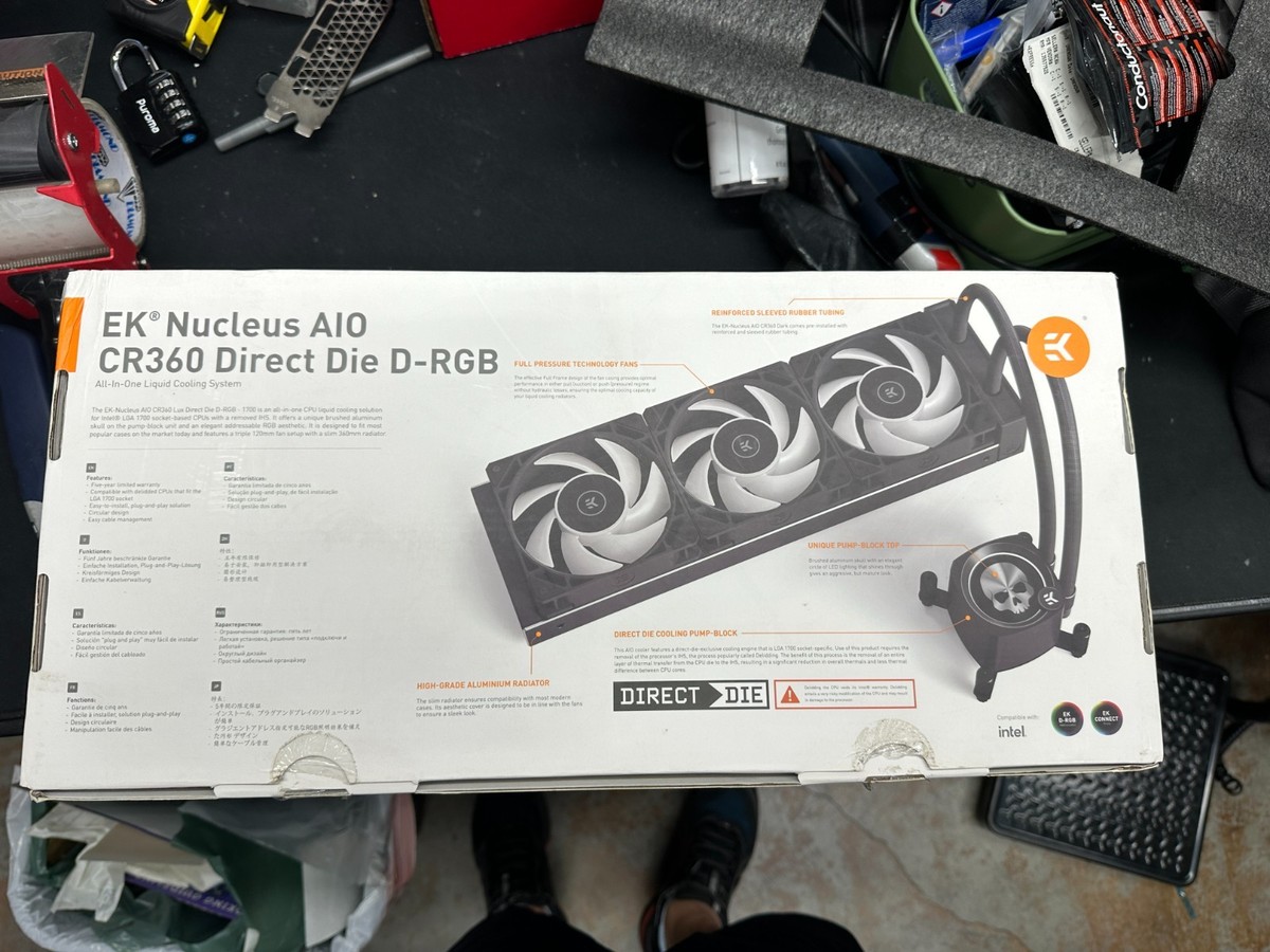 EK-Nucleus AIO CR360 Direct Die D-RGB - 1700 | eBay