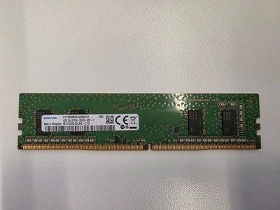 Samsung 4GB Memory Module RAM 1Rx16 PC4-21300 DDR4-2666 M378A5244CB0-CTD
