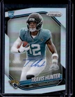 2025 Prizm Travis Hunter Rookie Auto RC Silver #301 Jaguars