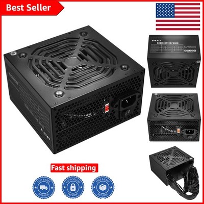 RAPTOR500W 500W ATX Power Supply - Compact, Reliable with Safety Protections