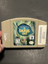 A Bug's Life Disney Pixar Nintendo 64 N64 - Cleaned, Tested And Working