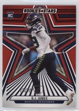 2024 Panini Rookies & Stars Rookies Red DJ James #122 1fa0