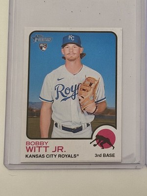2022 Topps Heritage BOBBY WITT JR High Number Mini /100 RC