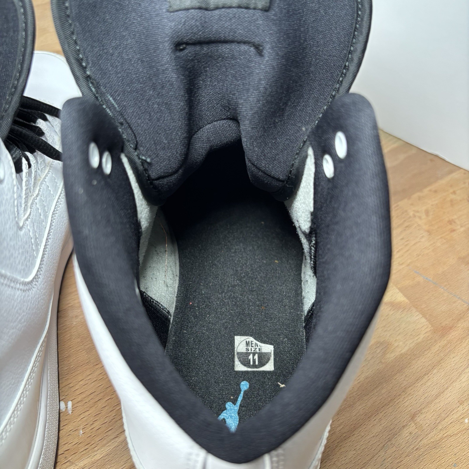 Nike Air Jordan Executive White / Blue Lagoon Shoes - Men’s Size 11 thumbnail 12