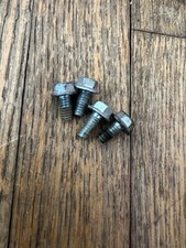 Set Of 4 vintage OEM Herman Miller Eames screws Chair fiberglass shell Coarse