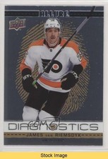 2020-21 Upper Deck Allure Diagnostics James van Riemsdyk #D-11 READ g0d