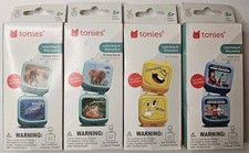 Tonies 4 Piece Set Tonie box Learning  Discovery Clever Tonies Audio New
