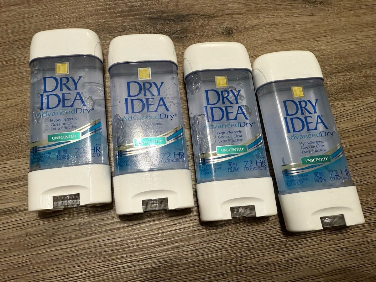 Dry Idea Advanced Unscented Antiperspirant Deodorant Clear Gel