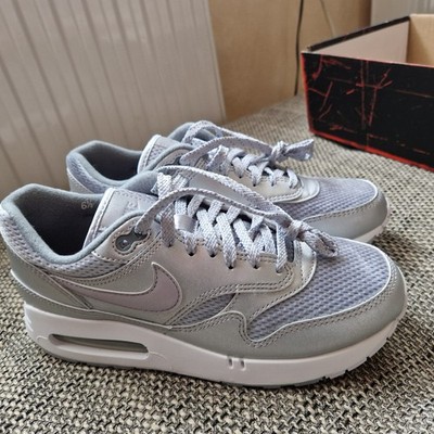 NIKE AIR MAX 1 '86 OG, Grau/Silber, Gr. 39, UK 6, Neu