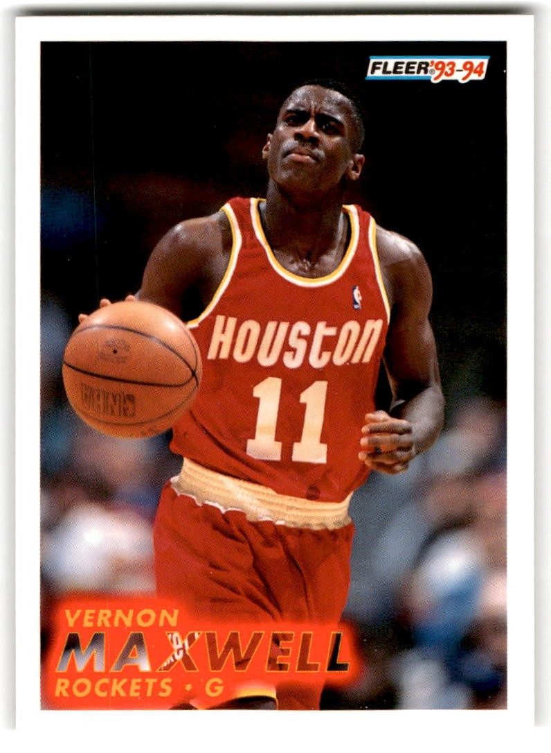 Vernon Maxwell #78 1993-94 Fleer Houston Rockets