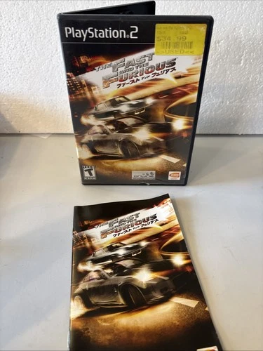 The Fast and the Furious (PlayStation 2 PS2) Cib
