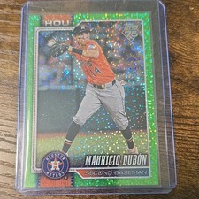 Topps 2022 Series 1 Mauricio Dubón #191 Green Foil Parallel Houston Astros