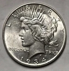 1934 Peace Silver Dollar BU SKU02
