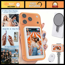 Wireless Magnetic Selfie Monitor Screen for iPhone  Android - 2026 Model